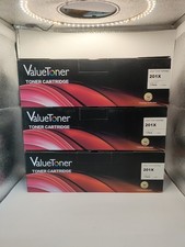 Valuetoner 201X Yellow Black Cyan Laserjet Toner Cartridge  picture