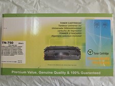 TN750 Black Toner Cartridge High Yield 8000 Sheets For Brother picture