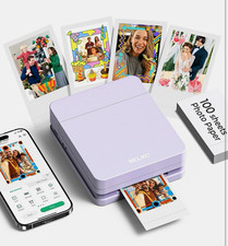 Nelko PP01 Photo Printer, 2x3 Portable Mini Printer with 100 Sheets, Pink picture