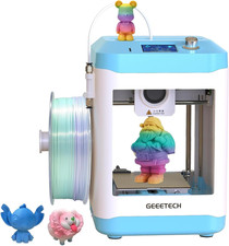 3D Printer for Kids and Beginners,Geeetech Mini 3D Printers with Auto Leveling,H picture