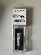 LEXAR PC4 3200 SO-DIMM 32GB 2Rx8 DDR4 - 3200 Laptop Memory picture