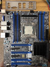 Supermicro X10SRA-F Motherboard LGA2011 , W/ I/O Shield, Xeon E5-2687WV4 - USA picture