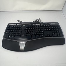 Microsoft Natural Ergonomic Keyboard 4000 v1.0 Model KU-0462 Wired USB Tested picture