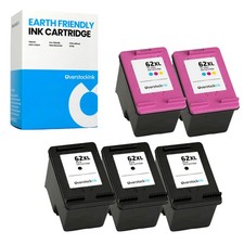 Compatible OSI 5-Pack 62XL Ink Cartridges fits HP ENVY 5643 5644 5646 5660 5661 picture