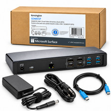 Brand New Kensington  SD4855P USB-C Dual Video Driverless Dock (DFS) picture