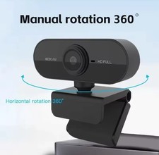 Webcam PC with Microphone USB Web Cam Full HD 1080p Camera Laptop Desktop picture