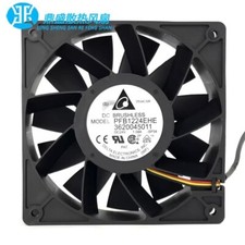 Delta PFB1224EHE 12038 DC24V 1.08A 12CM 3-Wire Inverter Cooling Fan picture
