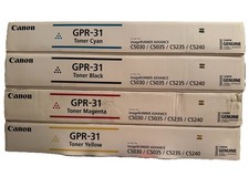 Canon GPR-31 Toner Cartridge Set (OEM) Black. Cyan. Magenta. Yellow picture