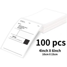 Marklife 4x6 Thermal Label Paper 100x150mm for P50 D100 D200 Shipping picture