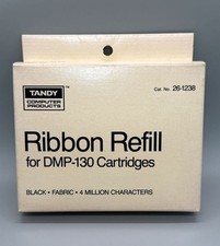 NOS Tandy Zip Pack Ribbon Refill for DMP-130 Cartridges 26-1238 Radio Shack Vtg picture
