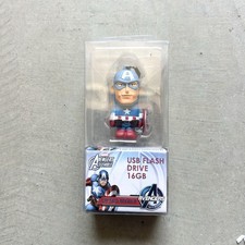BNIB 16GB USB Flash Drive memory stick Marvel Avengers Captain America by Tribe picture