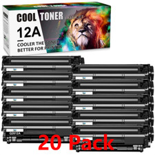 20PK Q2612A Toner Cartridge for HP Q2612A 12A LaserJet 1010 1012 1015 1018 3020 picture