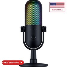 Razer Seiren V3 Chroma RGB, Stream & Game Reactive, USB Microphone, Black picture