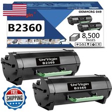 UniVirgin 2 Pack Compatible B2360 High Yield 8500 Pages Toner Cartridge M11XH picture