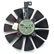 For RX570 RX580 GTX1070/GTX1080Ti graphics card fan 12V 0.50A 87MM picture