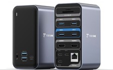 TobenONE 16-in-2 MacBook Docking Station Dual 4K@60Hz, 7 USB, 2 HDMI 100W PD picture