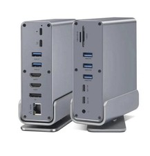 15-in-1 USB C Docking Station, Triple Monitor 4K HDMI Hub, 3xUSB 3.2 . picture