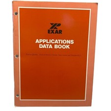 Exar Applications Data Book Booklet User Manual Vintage 1979 Modems Repeaters picture