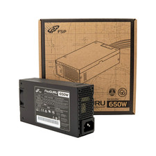 FSP FlexGURU Pro Power Supply, Flex ATX 650W, 80 Plus Platinum, 5 Year Warranty picture
