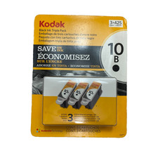 Kodak 10B Black Ink Triple Pack - 3 × 425 Pages NEW picture