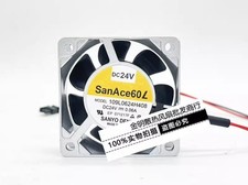 1PCS Sanyo 6025 109L0624H408 24V 0.06A Aluminum Frame Inverter Cooling Fan picture