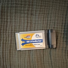SIIG USB 2.0 CardBus PC Card Adapter 2-Port Model UNTESTED picture