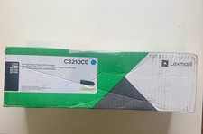 Lexmark C3210C0 Cyan Toner Cartridge Return Program C3224 C3326 MC3224 picture