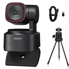 OBSBOT Tiny 2 Lite 4K PTZ Webcam AI-Tracking 1/2