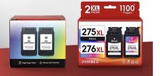 Canon Printer Ink Multipack 275XL Black and 276 Color Cartridges, 2-Pack picture