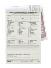 Driver s Vehicle Inspection Report Book 10 Pack J.J. Keller Model 1854 Led picture