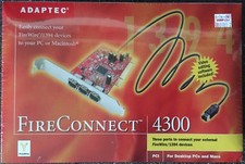 NIB - Adaptec FireConnect 4300 w video editing software 1394 picture