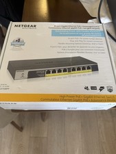 NETGEAR GS108PP 8-Port Gigabit Ethernet PoE+ Unmanaged Switch with FlexPoE... picture