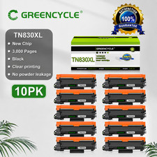 10PK Compatible TN830XL Black Toner for Brother HL-L2460DW MFC-L2820DW HL-L2400D picture