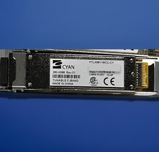 CYAN FTLX6811MCC-CY  280-0088 01 XFP 10G TRANSCEIVER MODULE TUNABLE C-BAND picture