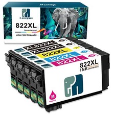 5x 822XL T882XL Ink Cartridge Compatible For Epson WorkForce Pro WF-3820 WF-4834 picture