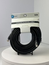 ONN Cat 6 Ethernet Cable 50 Ft-Black High-Speed Long Network Cable RJ45 connects picture