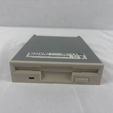 Mitsumi Floppy Disk Drive D359M3D Vintage PC Parts Beige Untested picture