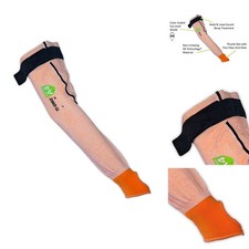 MAGID M-Gard DX Technology ANSI A4 Cut-Resistant Arm Sleeve Thumb Slot, 6 Pair picture