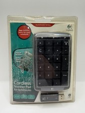 Logitech Cordless Number Pad 920001256 Wireless Key Pad for Notebooks NEW NIB picture