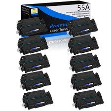 10PK CE255A Toner for HP LaserJet Enterprise P3010 P3016 P3015dn P3015n P3015x picture