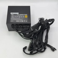MSi MAG A1000GLS PCIES MS-7ZPIX 80 Plus Gold 1000W Fully Modular Power Supply picture