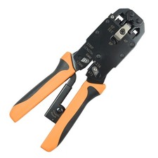 10 Pack of 8P8C(RJ45)/6P6C(RJ12)/6P4C(RJ11) Crimp Tool w/ Rachet picture