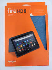 Amazon Fire HD 8 Cover Fits 10th Generation Tablet, Twilight Blue - OBX picture