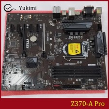 FOR MSI Z370-A Pro LGA1151 DDR4*4 64GB VGA DVI-D DisplayPort Ｍotherboard Test picture
