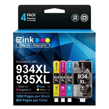 E-Z Ink (TM) Compatible Ink Cartridge Replacement for HP 934 and 935 Ink Cart... picture