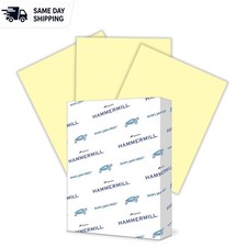 Vibrant 20 lb Smooth Canary Yellow Paper - 500 Sheets for Home & Office Printing picture