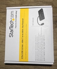 New StarTech USB 3.0 Hub (HB30C4AB) 4 Port USB-C to USB-A - Bus Powered USB Hub  picture