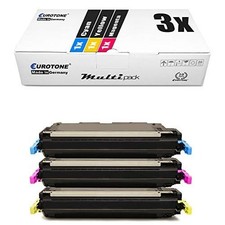 Eurotone 3x Cyan Laser Toner Cartridge Compatible with HP Q5951A+Q5953A picture