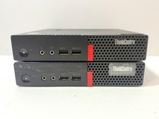 Lot Of 2 Lenovo ThinkCentre M910Q Micro Intel i5-7500T 8GB RAM NO SSD/AC picture