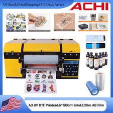 US A3 UV DTF Printer Epson XP600 Heads High Precision Print Fine Picture Quality picture